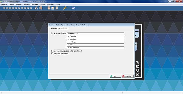 SD Cuentas Corrientes - Configuracin