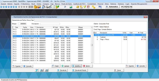 SD Gestion Medium Sper- Auditora de Operaciones