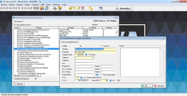 SD IVA - Clientes
