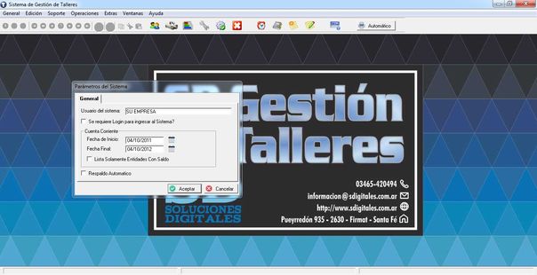 SD Gestin de Talleres - Configuracin